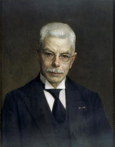Pieter Zeeman, 1925 (1864-1925)  Portrettcollectie Universiteit van Amsterdam